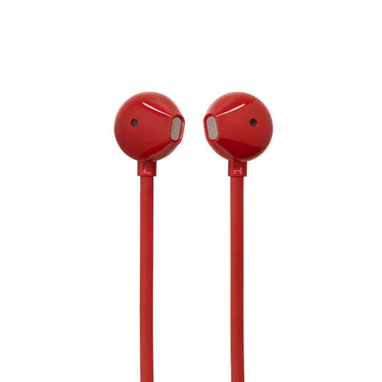 JBL Tune 305C USB - Red - Wired Hi-Res Earbud Headphones - Left image number null